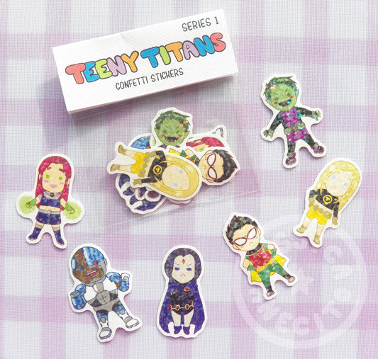 Teeny Titans Sticker Pack