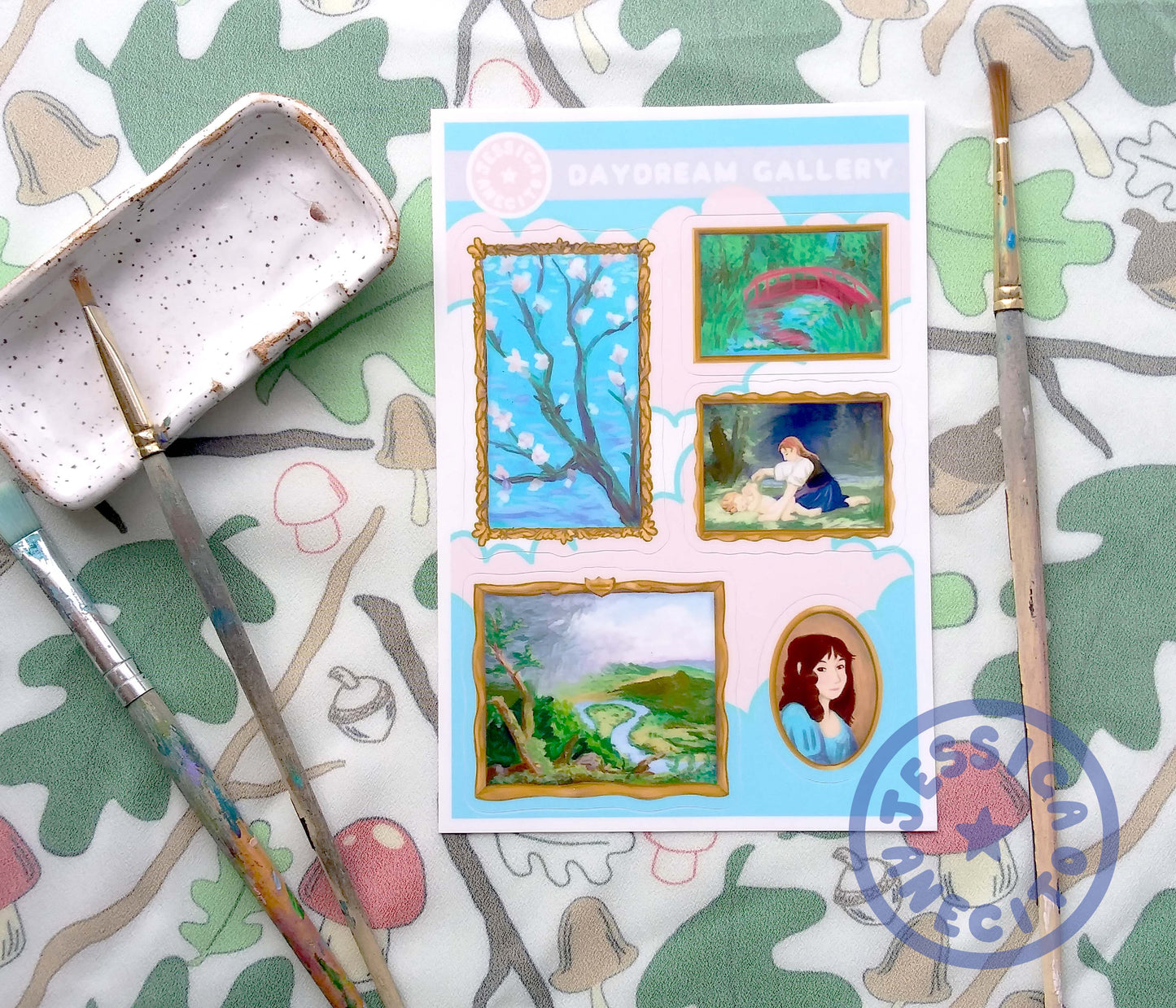 Daydream Gallery Sticker Sheet