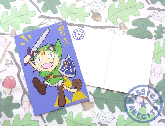 Legend of Meowth Postcard Prints