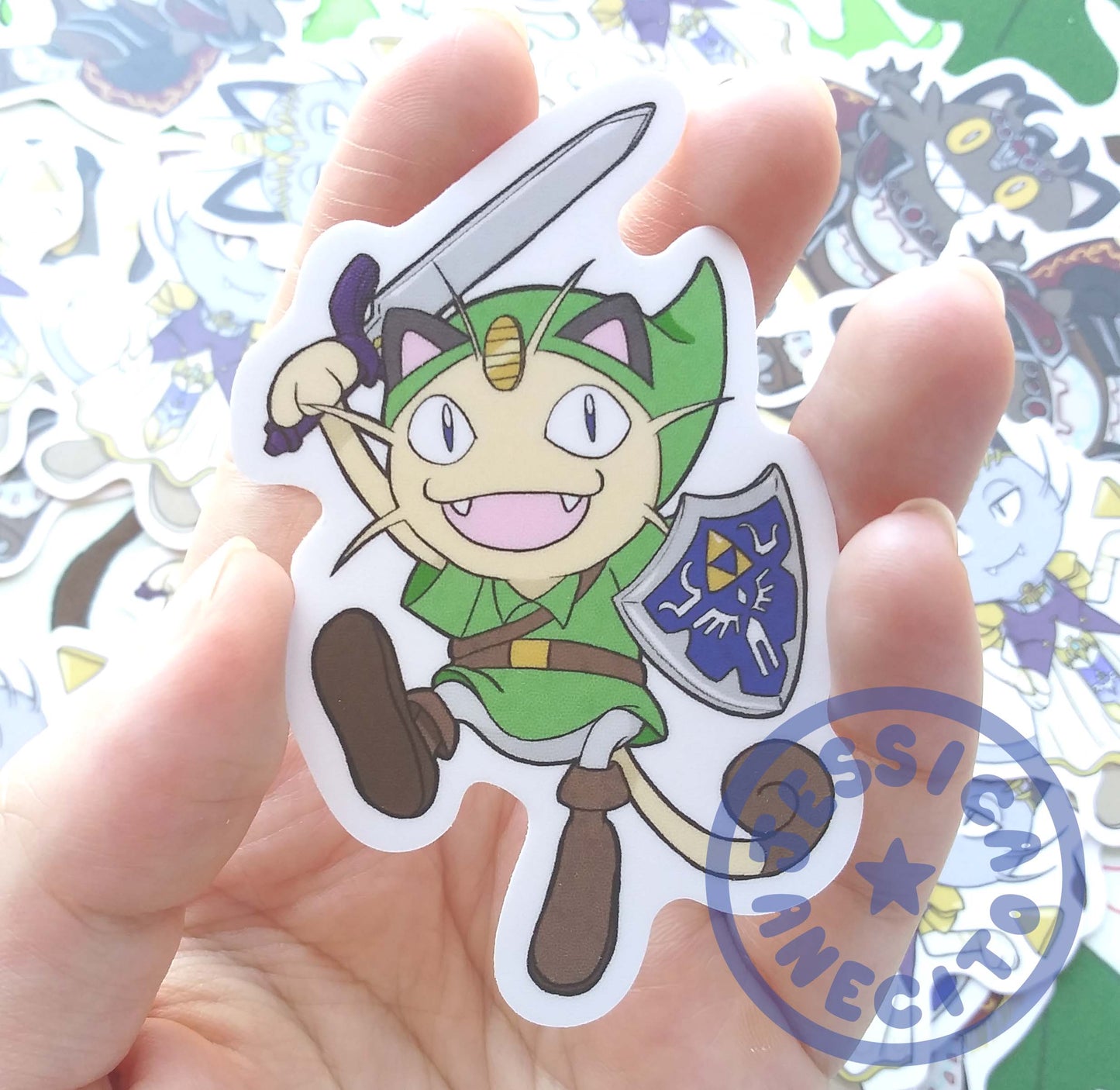 Legend of Meowth Sticker